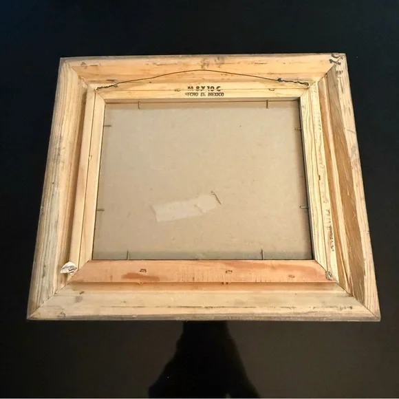 E. Halioig Sealife original Painting 12.5x15.5 Framed Signed